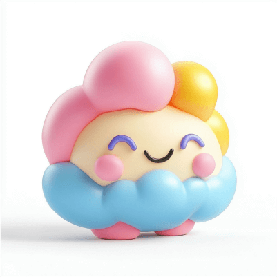 Whimsical Cartoon Character M F