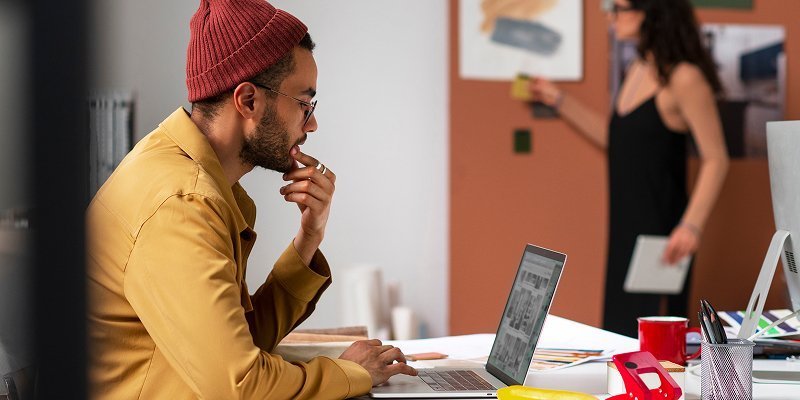 Interior Designer Working Out Office 6 2